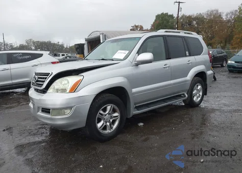 2007 Lexus Gx 470 from USA, damaged, VIN JTJBT20X070148309